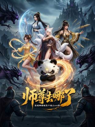 师尊去哪了：变成神兽被五个徒儿rua秃封面图