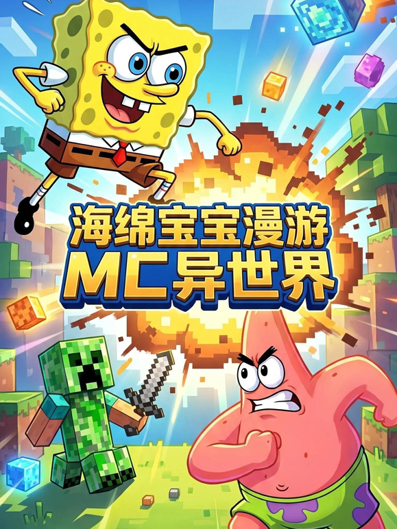 海绵宝宝漫游MC异世界封面图