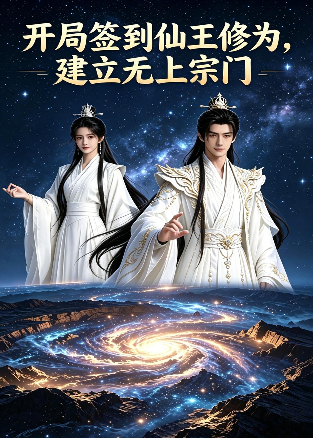 开局签到仙王修为，建立无上宗门(漫剧)封面图