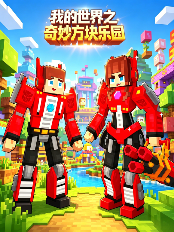 我的世界之奇妙方块乐园封面图