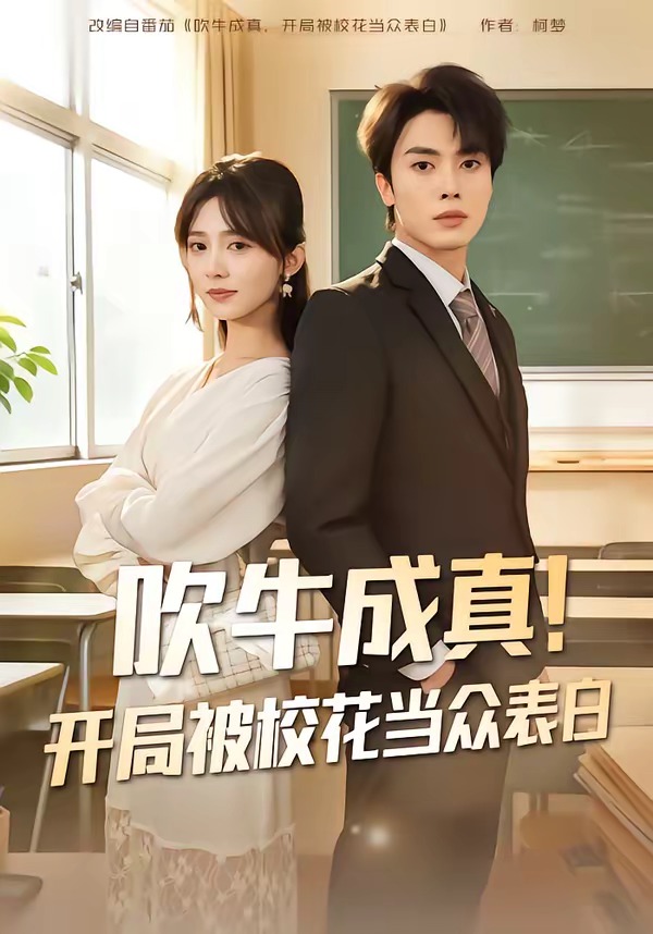 吹牛成真！开局被校花当众表白封面图