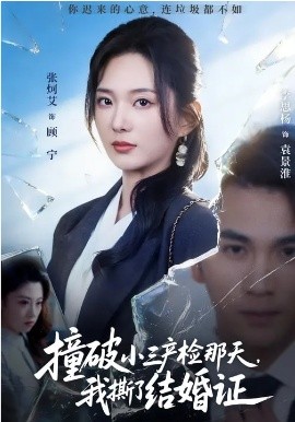 撞破小三产检那天，我撕了结婚证封面图