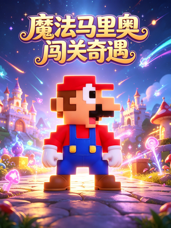 魔法马里奥闯关奇遇封面图