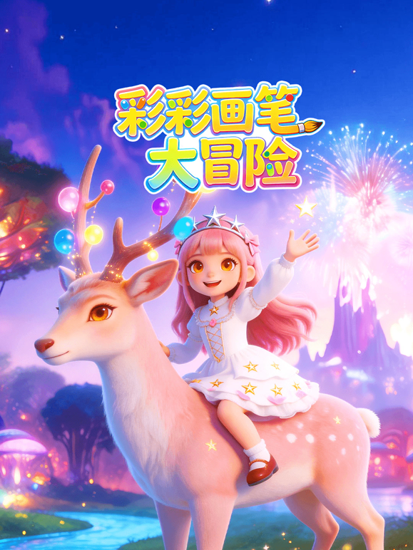 彩彩画笔大冒险封面图