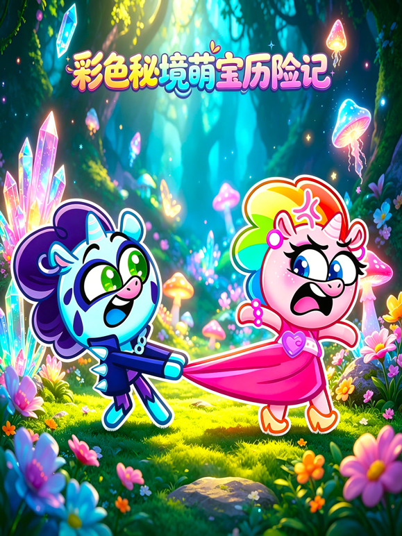 彩色秘境萌宝历险记封面图