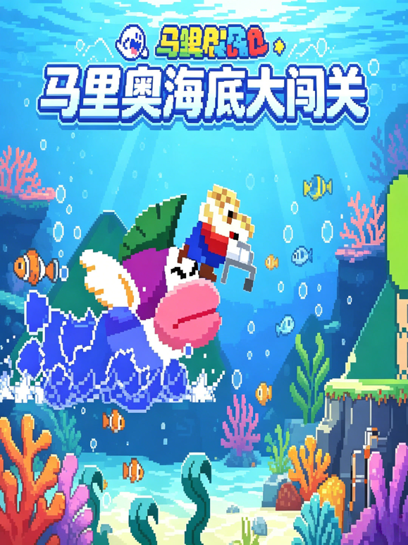 马里奥海底大闯关封面图