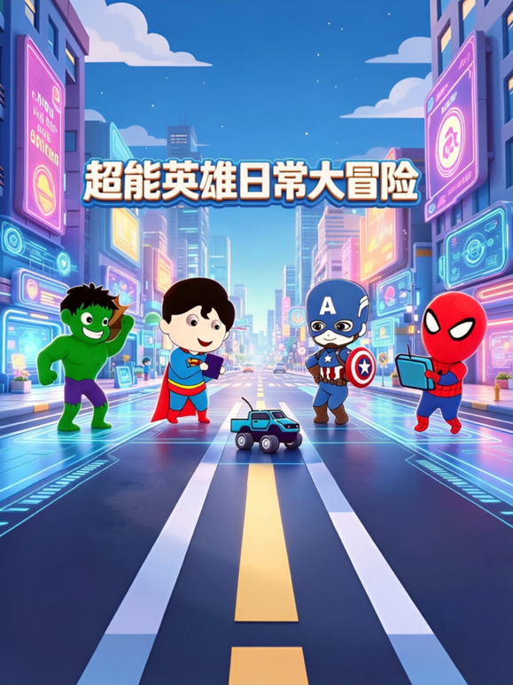 超能英雄日常大冒险封面图