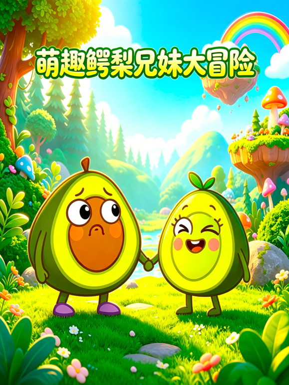 萌趣鳄梨兄妹大冒险封面图