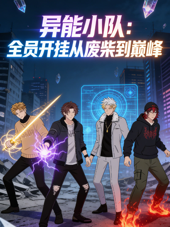 异能小队全员开挂从废柴到巅峰动态漫封面图