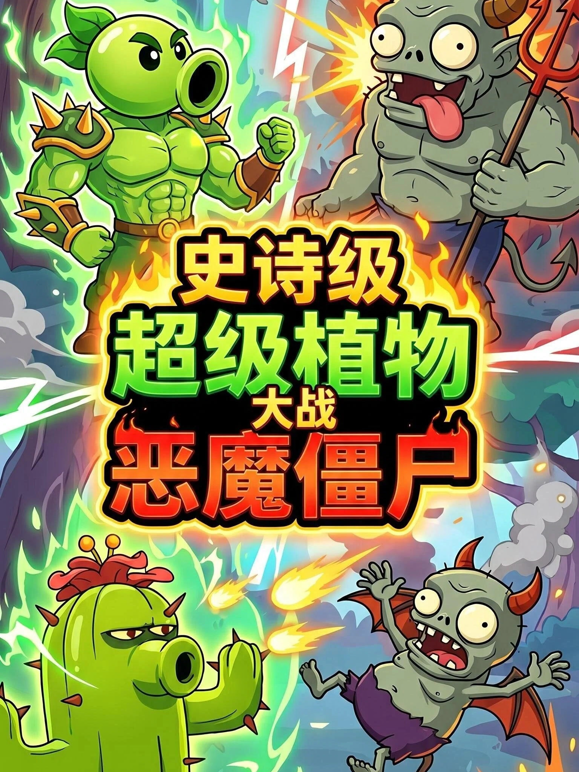 史诗级超级植物大战恶魔僵尸封面图