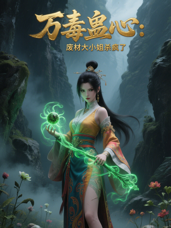 万毒蛊心废材大小姐杀疯了封面图