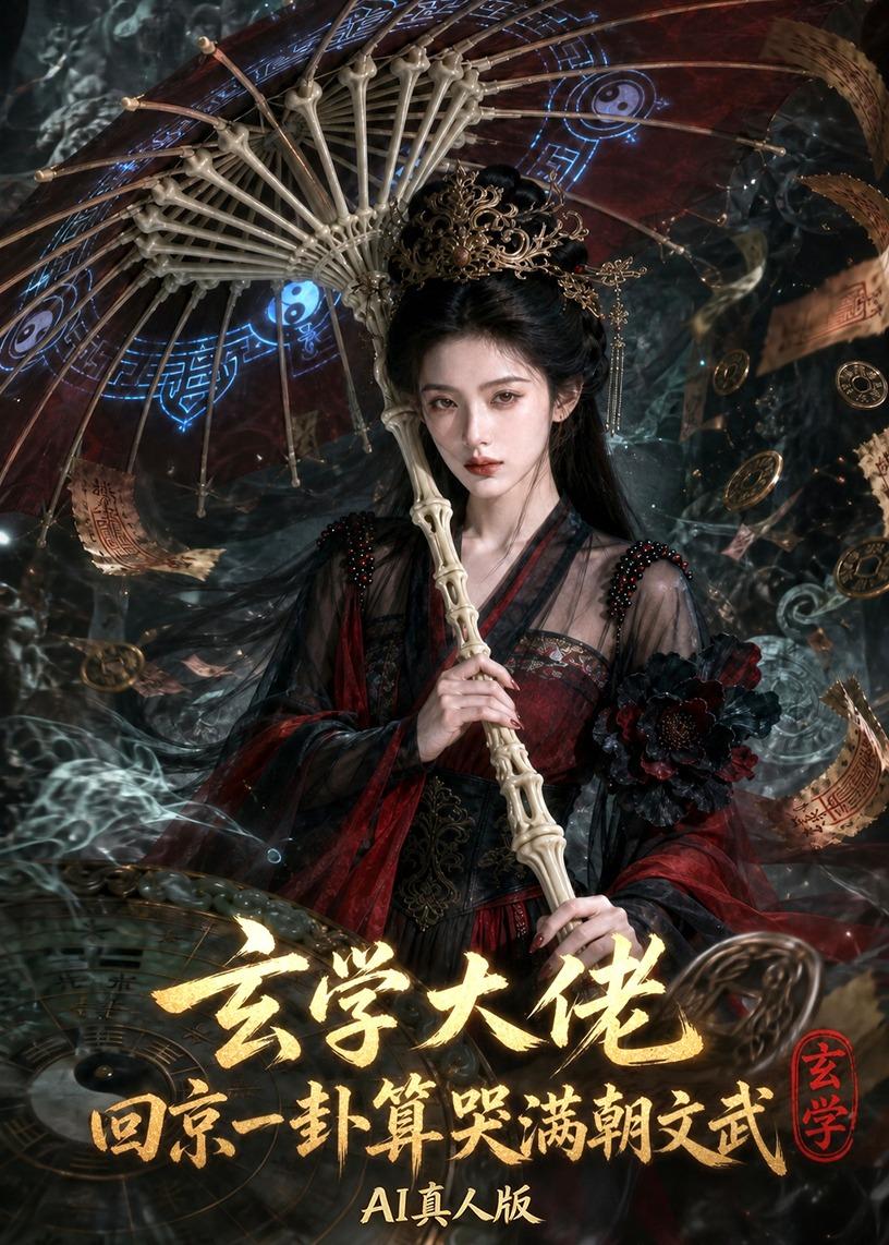 玄学大佬回京：一卦算哭满朝文武AI真人版封面图