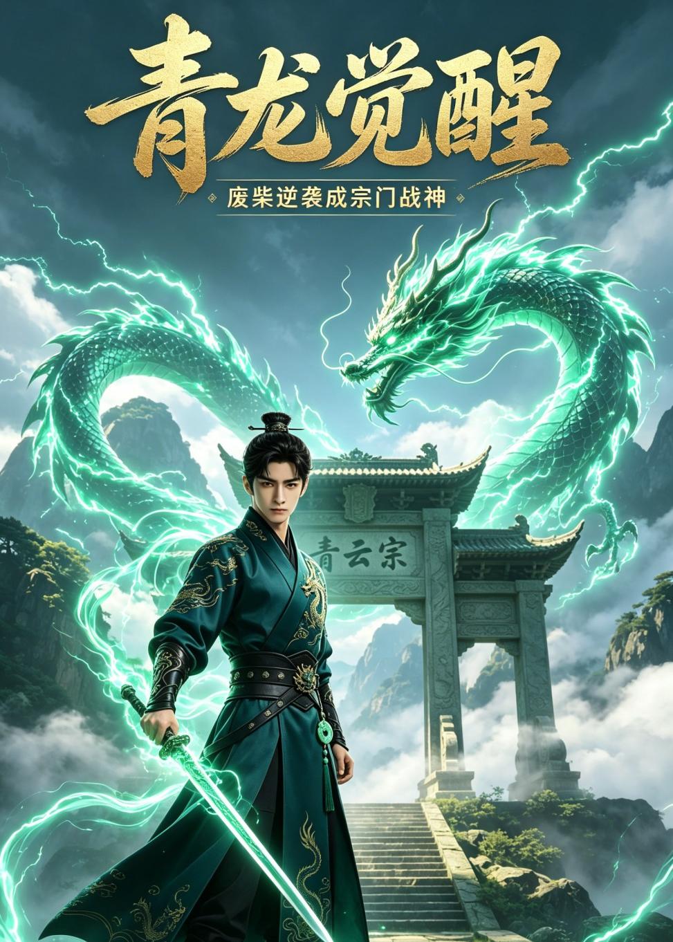 青龙觉醒废柴逆袭成宗门战神封面图