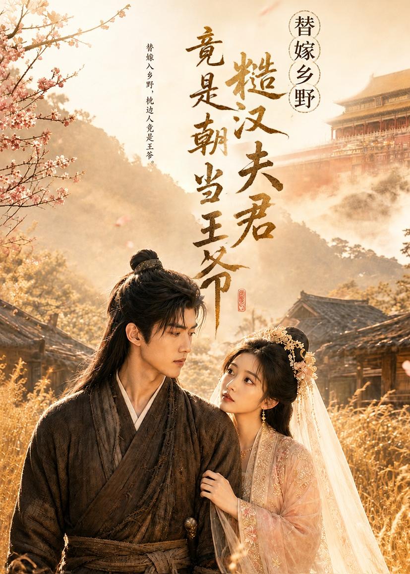 替嫁乡野，糙汉夫君竟是朝当王爷封面图