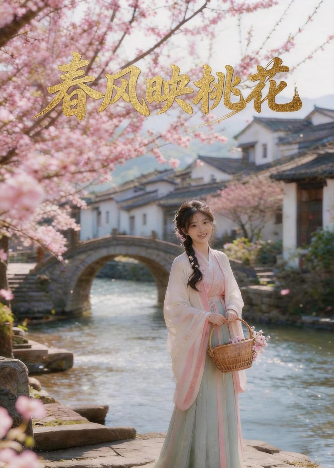 春风映桃花封面图