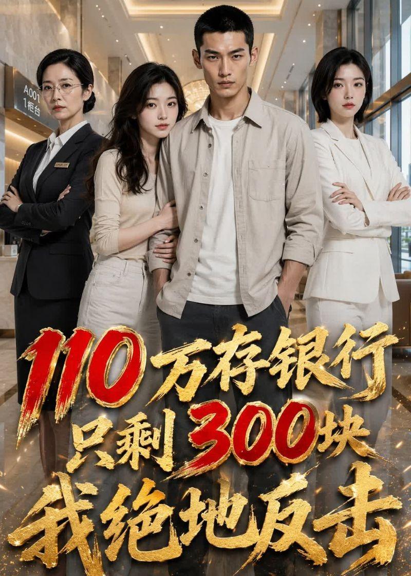 110万存银行只剩300块，我绝地反击封面图