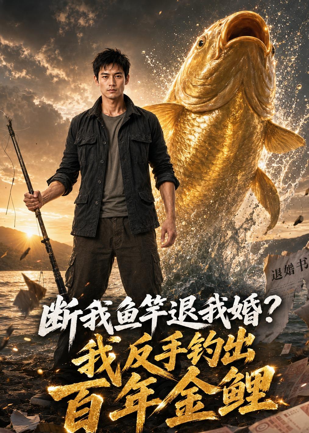 断我鱼竿退我婚？我反手钓出百年金鲤封面图