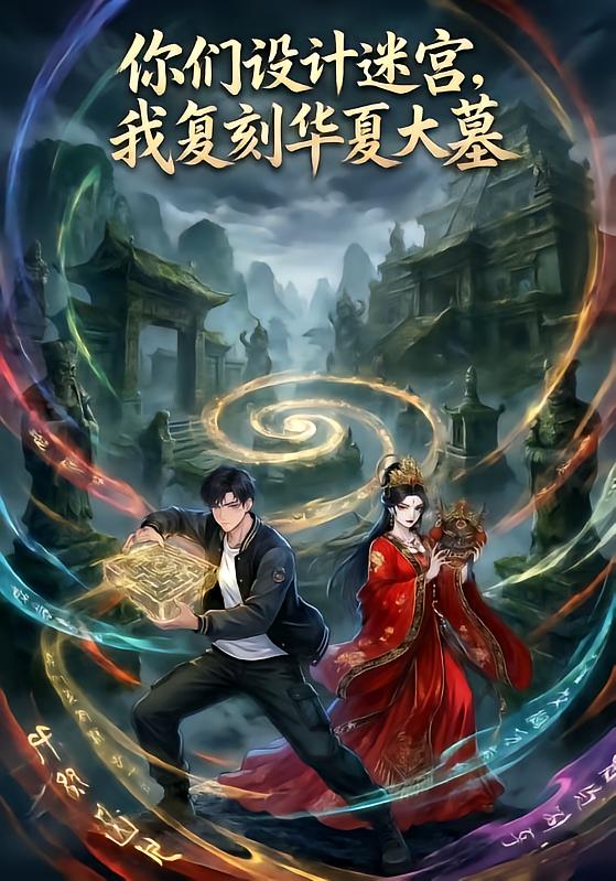 你们设计迷宫，我复刻华夏大墓第一季封面图
