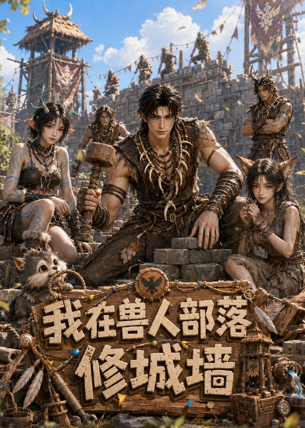 我在兽人部落修城墙封面图