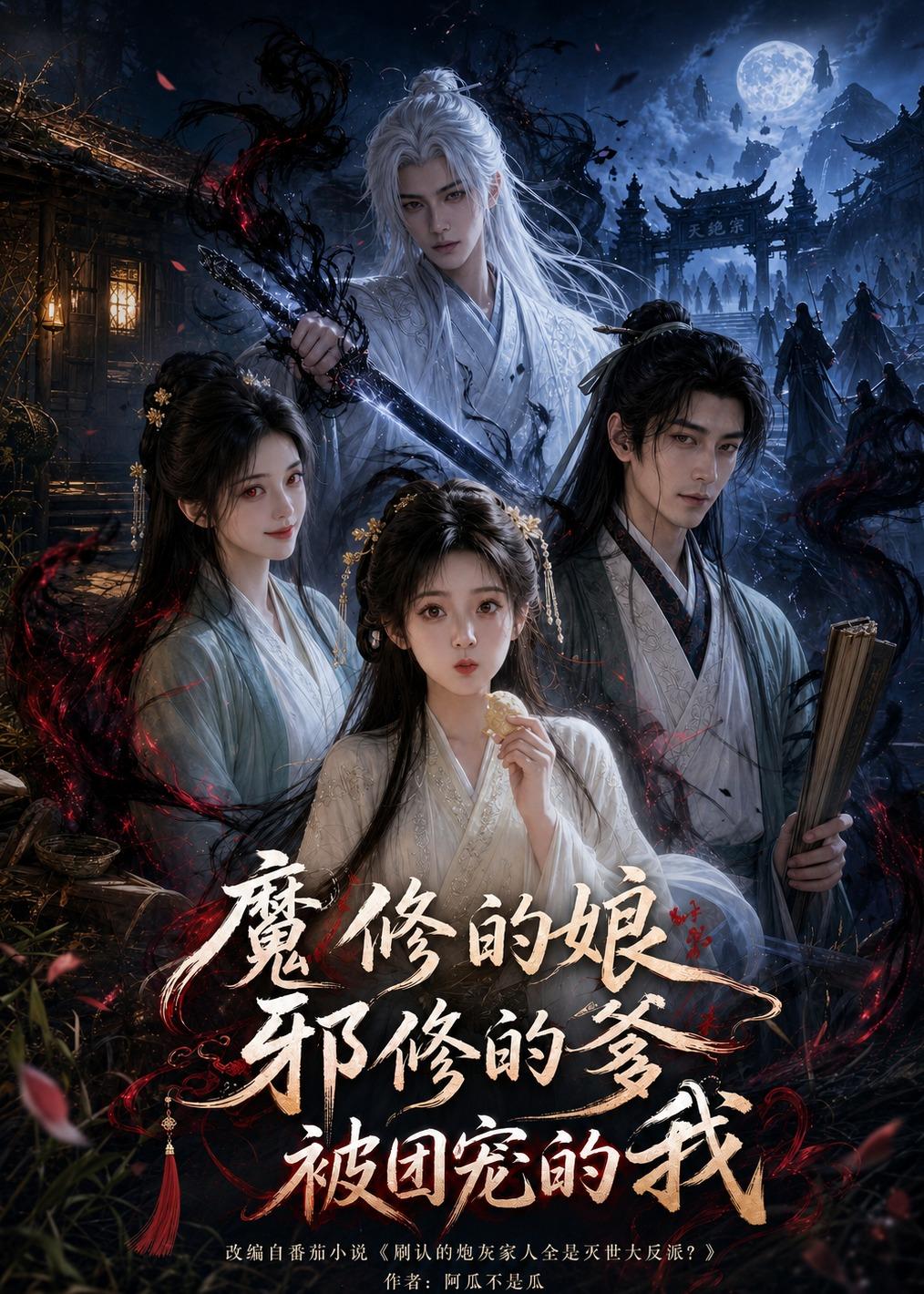 魔修的娘，邪修的爹，被团宠的我封面图