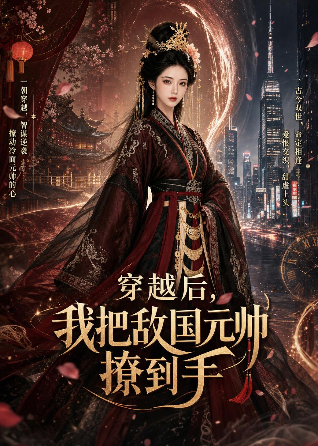 穿越后，我把敌国元帅撩到手封面图