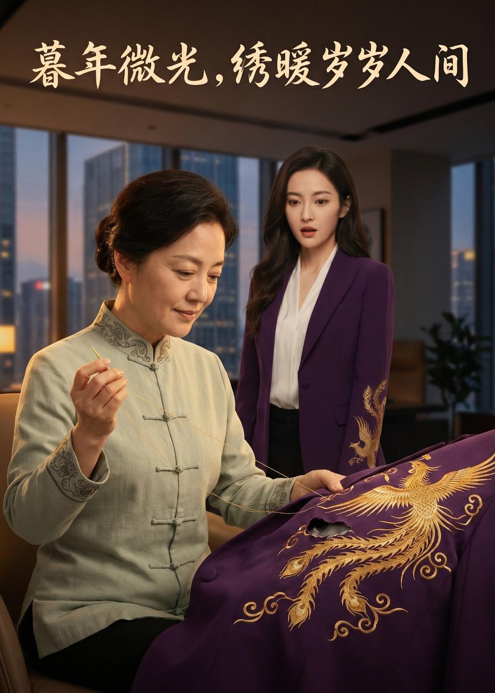 暮年微光，绣暖岁岁人间封面图
