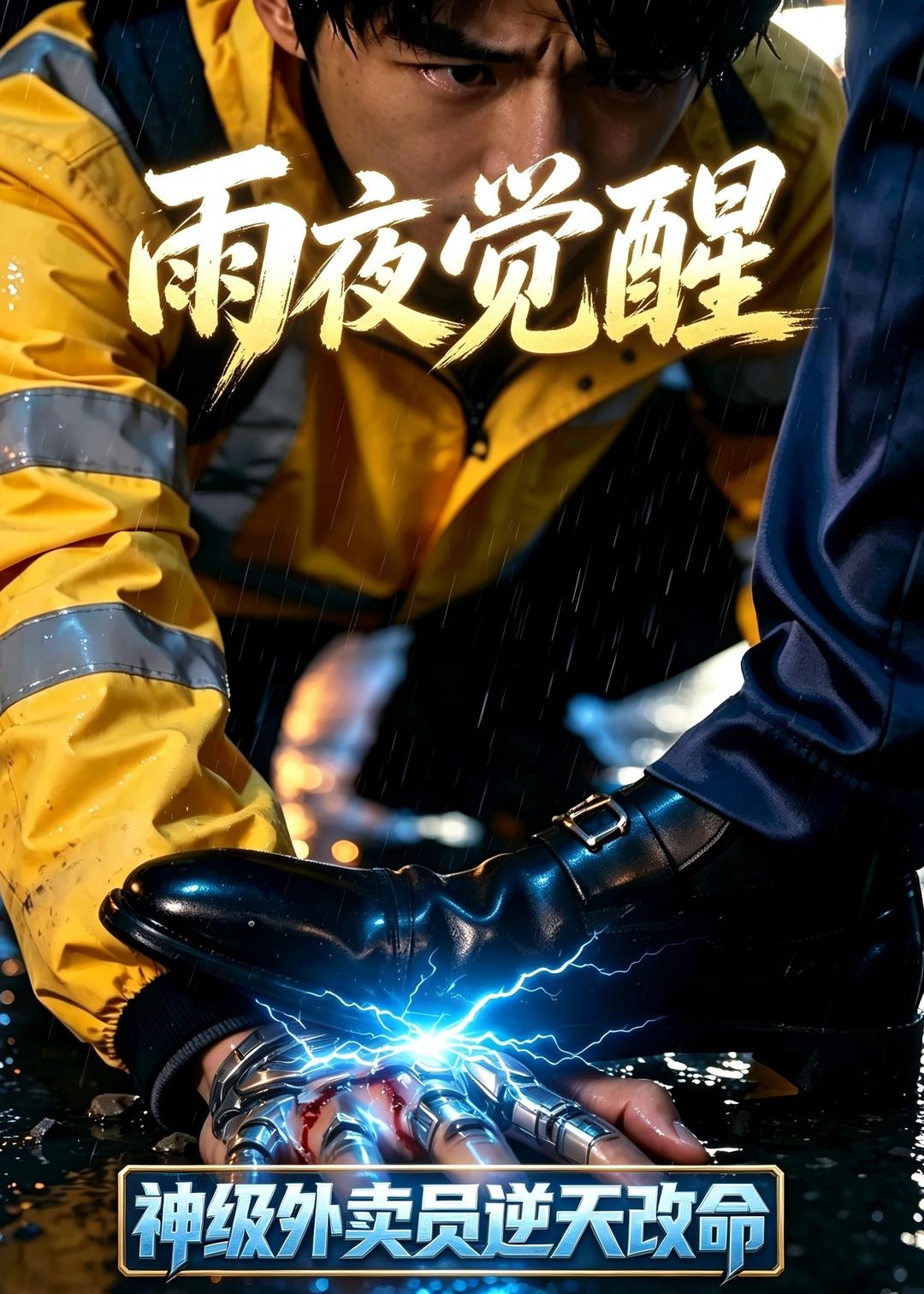 雨夜觉醒：神级外卖员逆天改命封面图