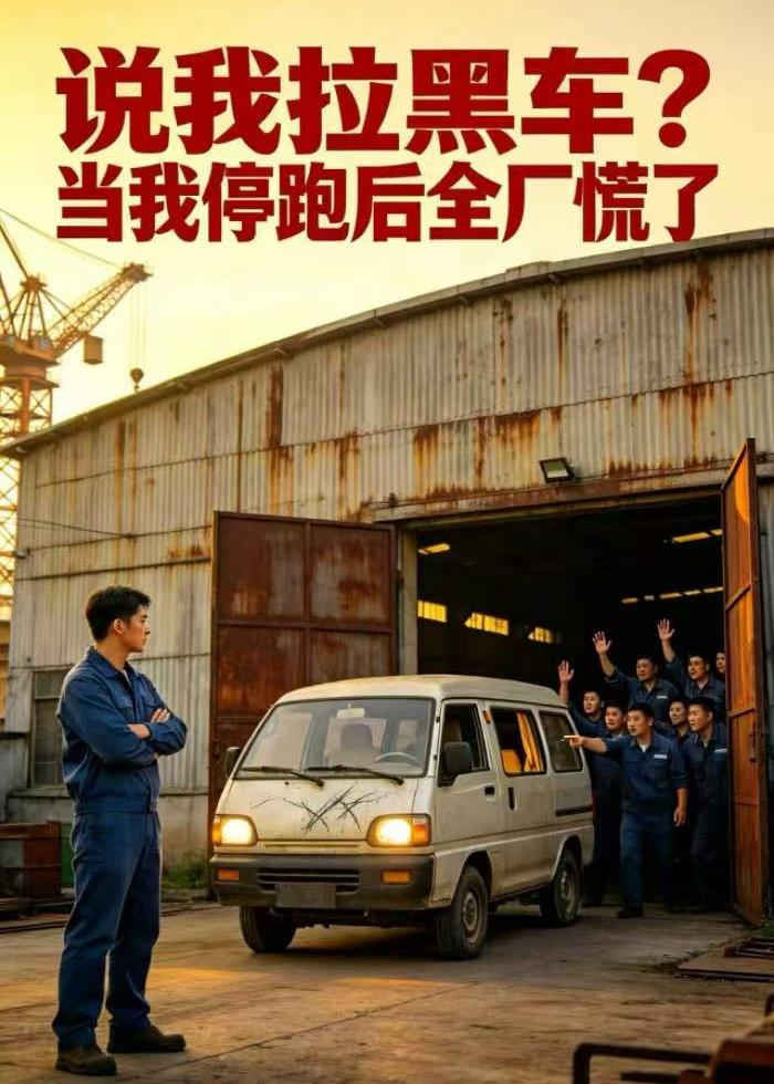 说我拉黑车？当我停跑后全厂慌了封面图