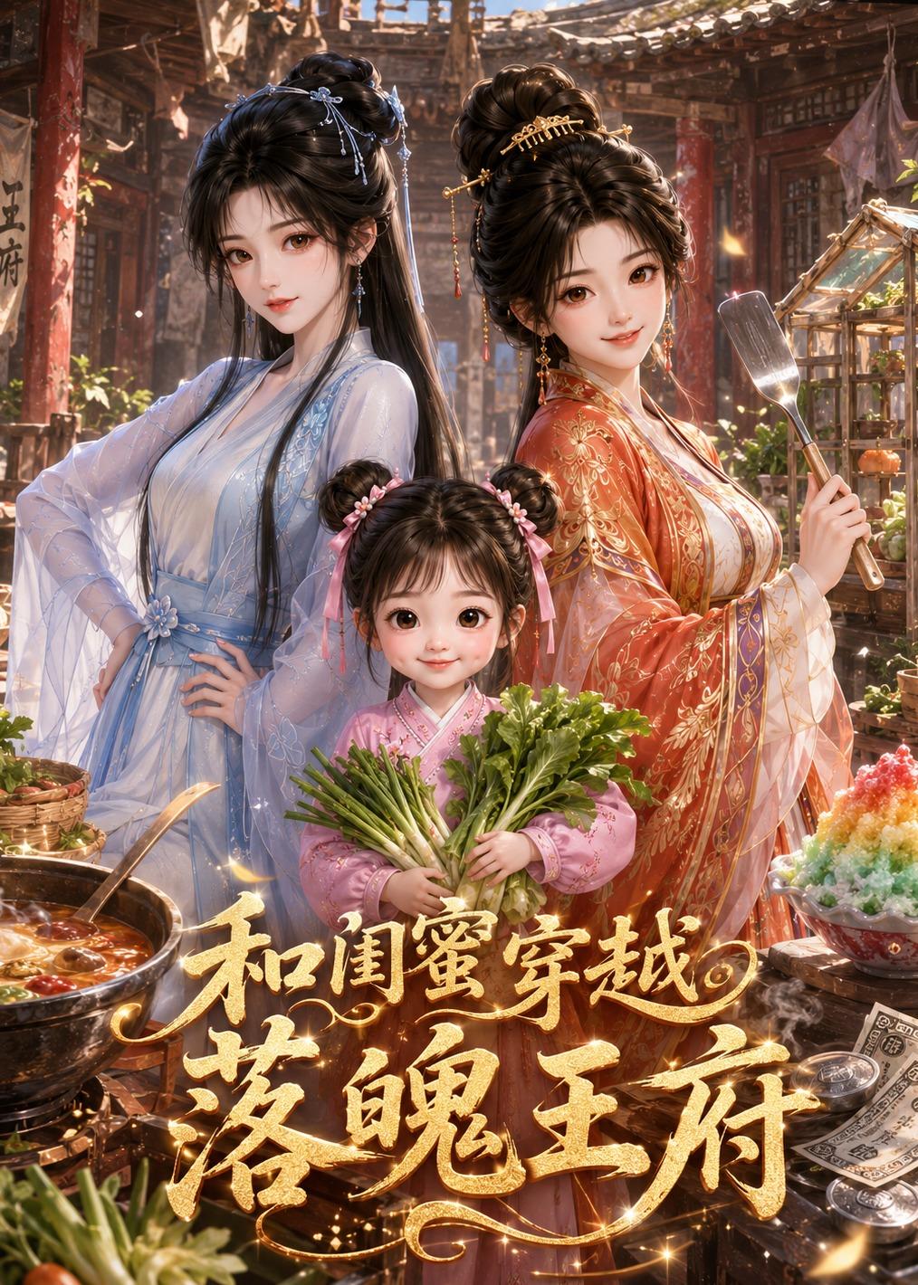 和闺蜜穿越落魄王府封面图