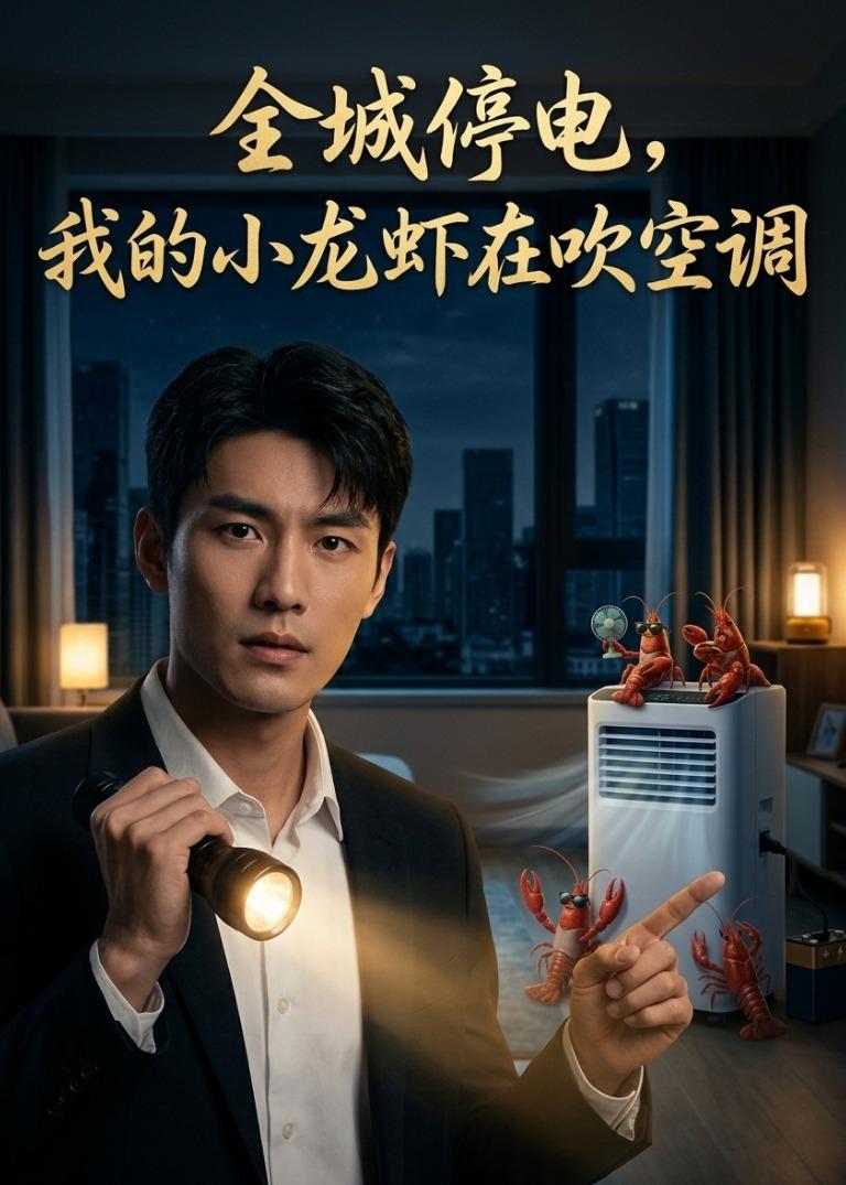 全城停电，我的小龙虾在吹空调封面图