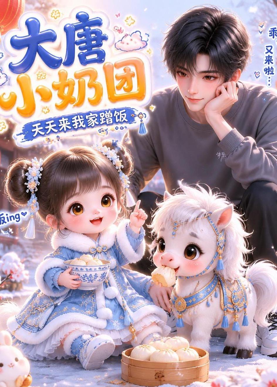 大唐小奶团，天天来我家蹭饭封面图