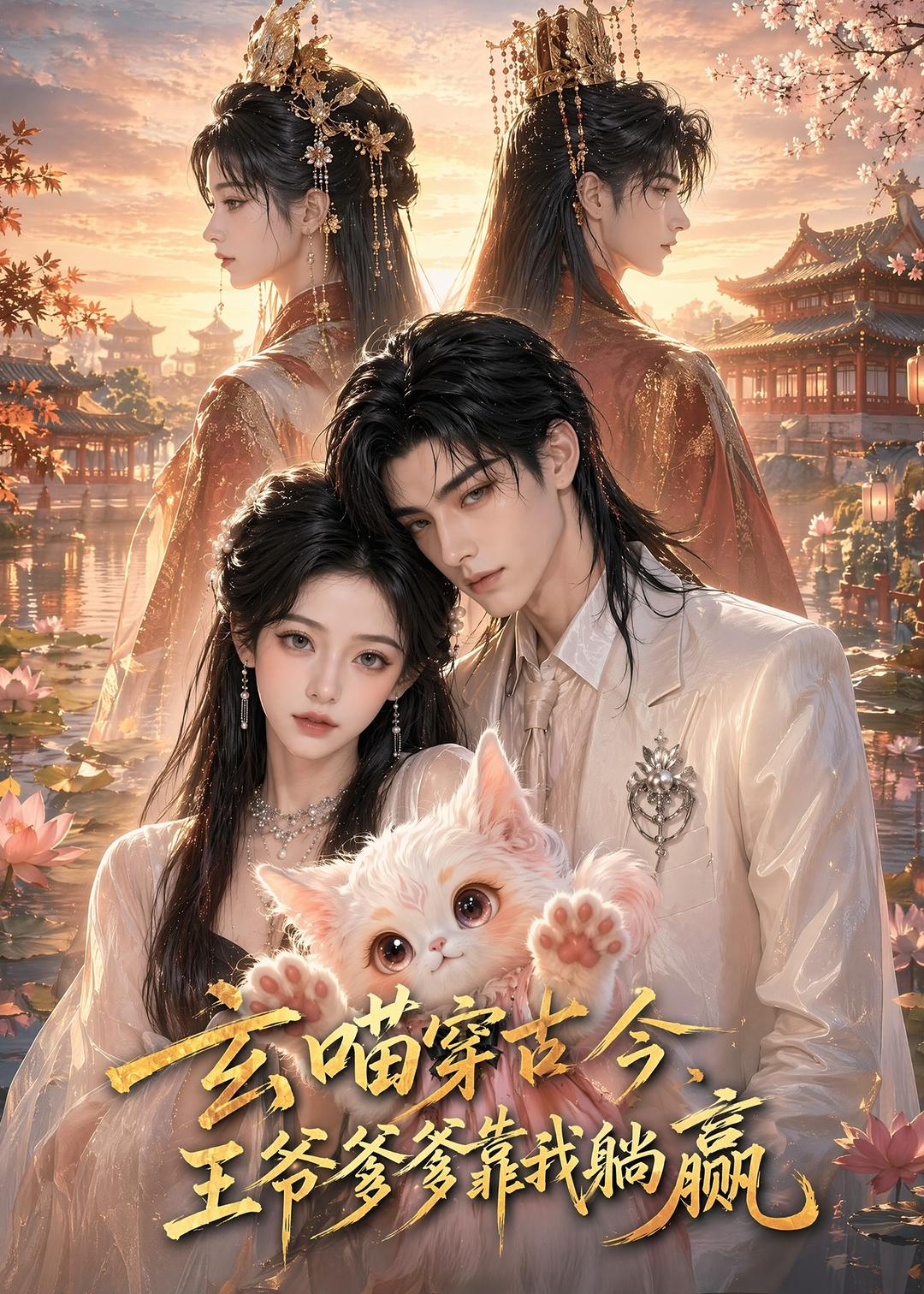 玄喵穿古今，王爷爹爹靠我躺赢封面图