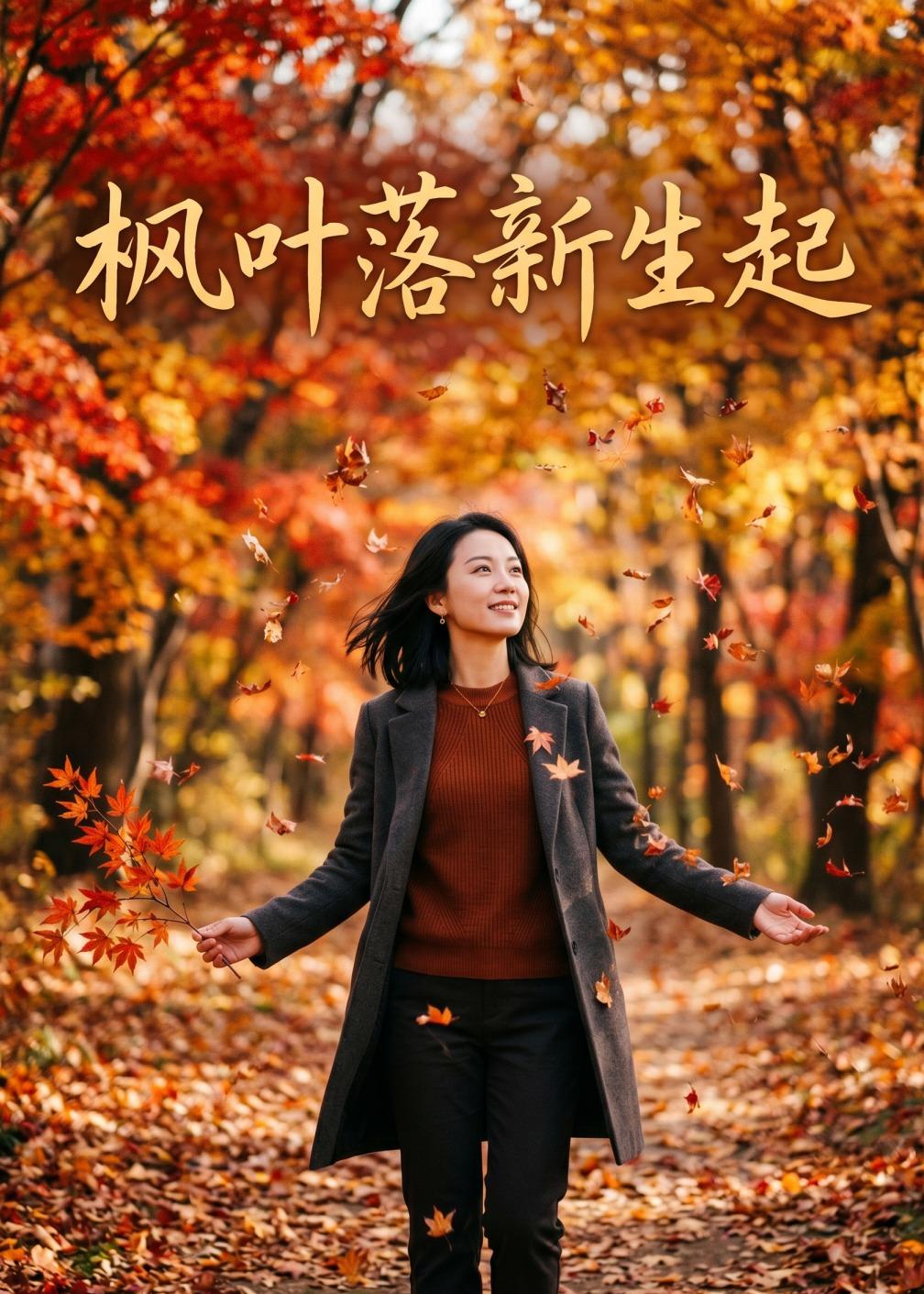 枫叶落新生起封面图