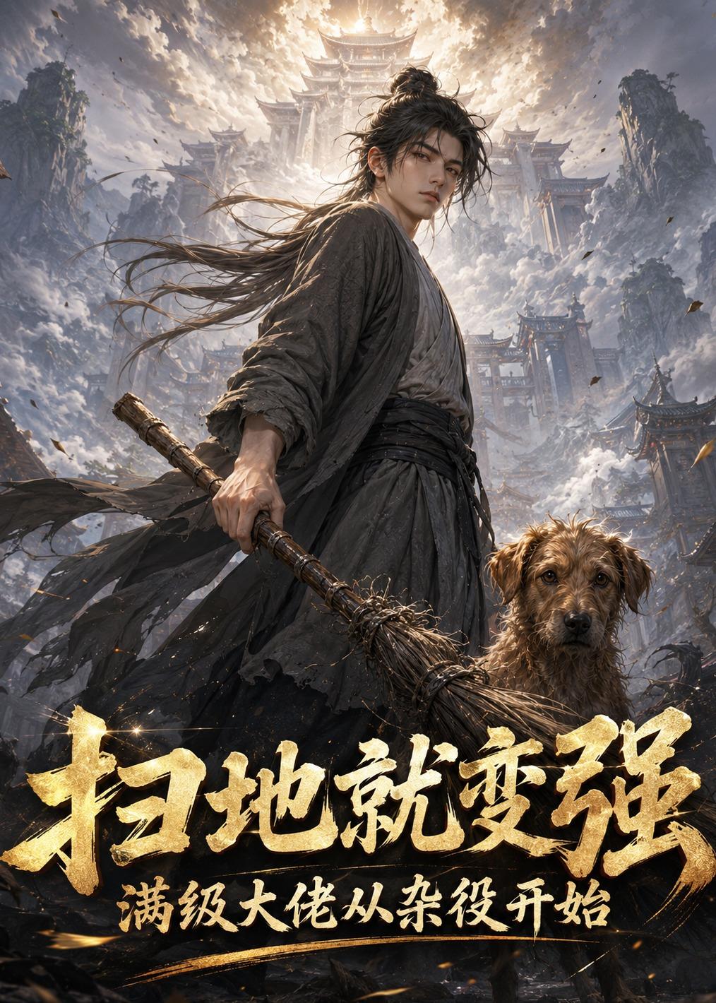 扫地就变强：满级大佬从杂役开始封面图