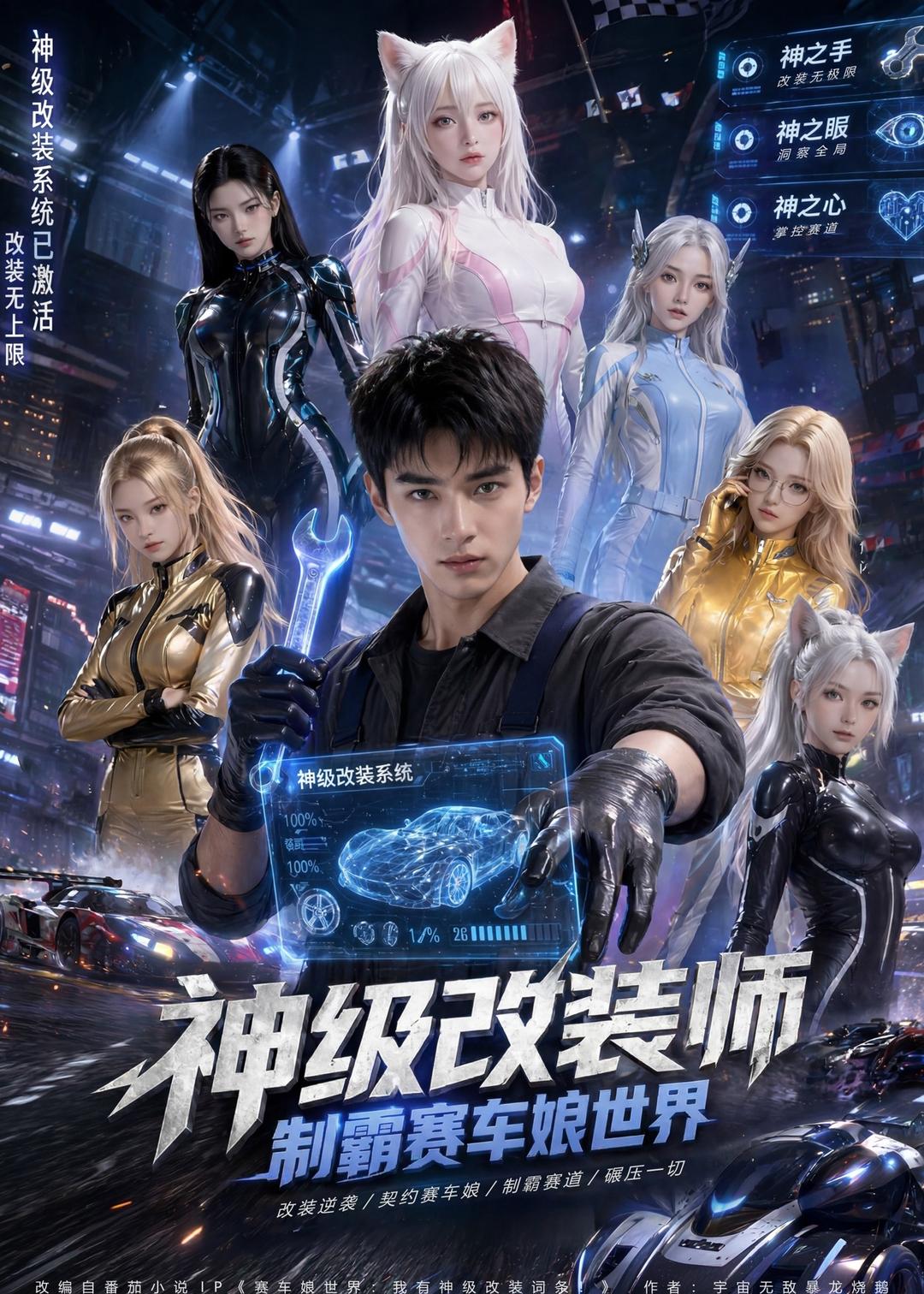 神级改装师制霸赛车娘世界封面图